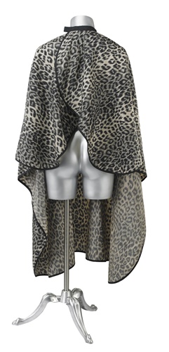 Exotic Leopard Hair Stylist Cape Collection